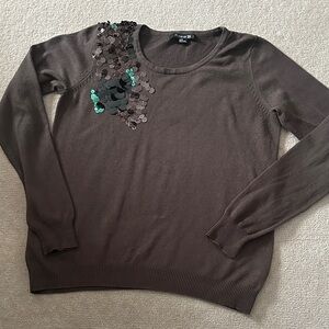 Forever 21Sweater with Sequin Detail!